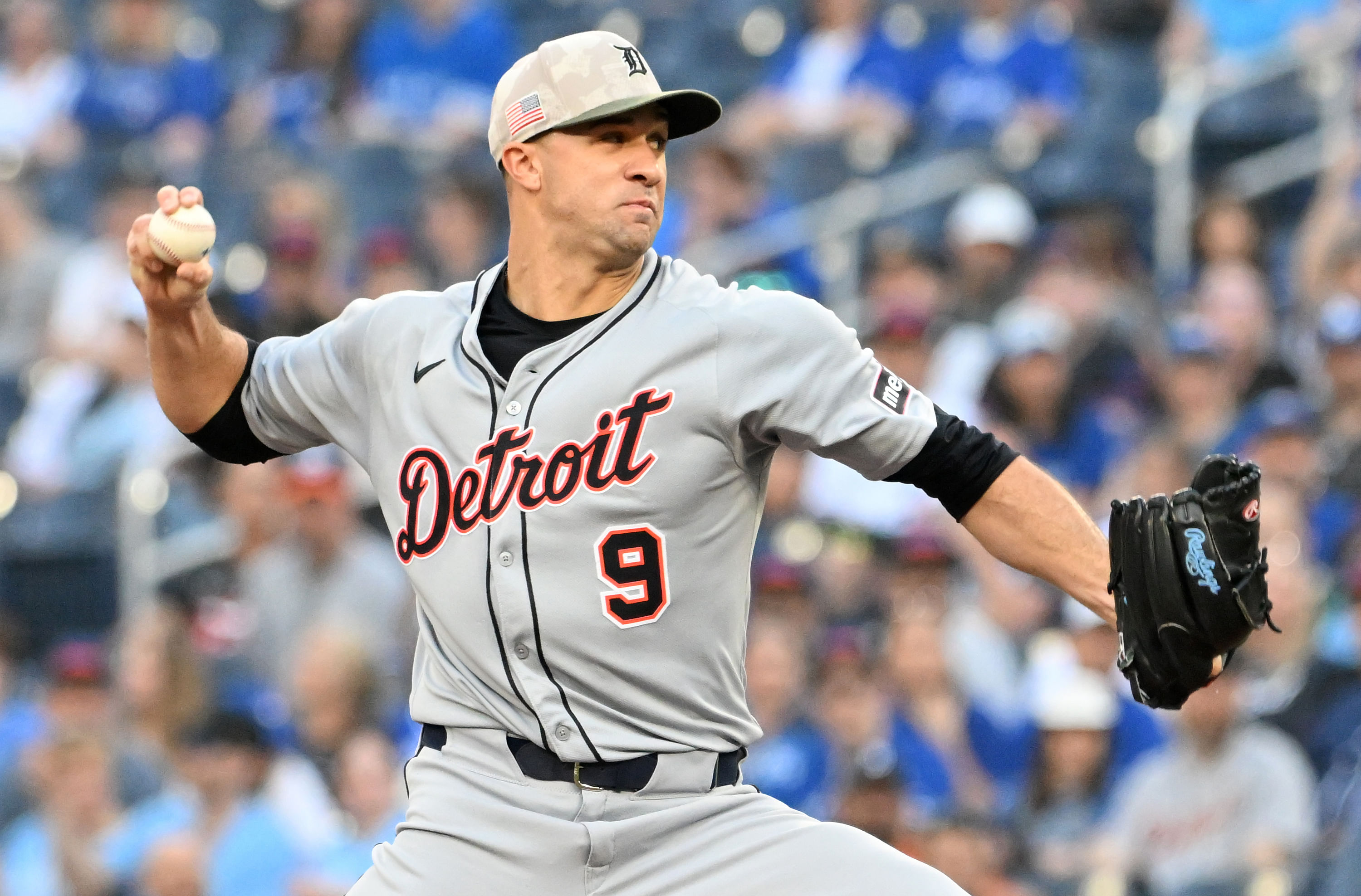 Jack Flaherty is pitching today - Source: Imagn
